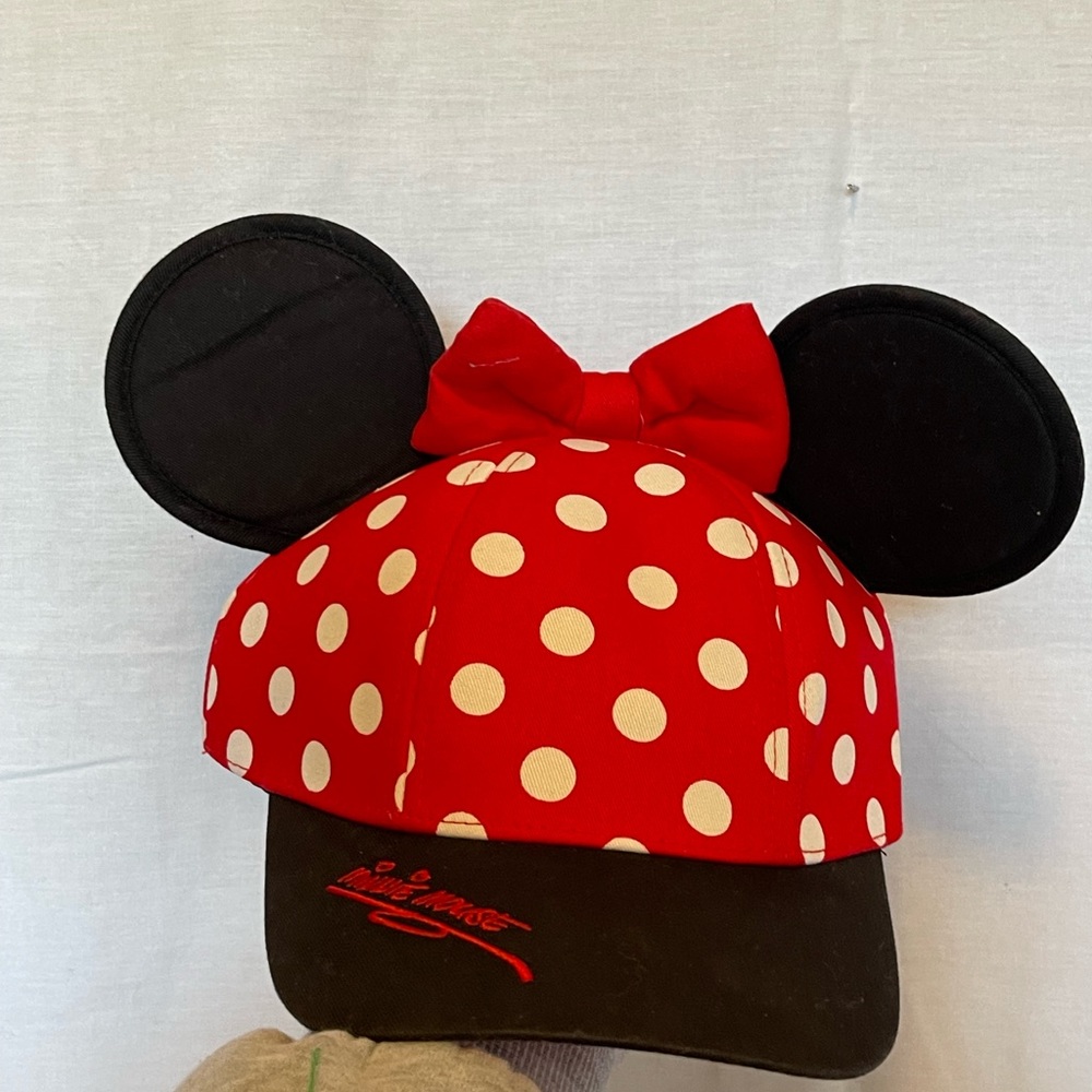 Walt Disney world Minnie Mouse SnapBack hat. Worn once. EUC